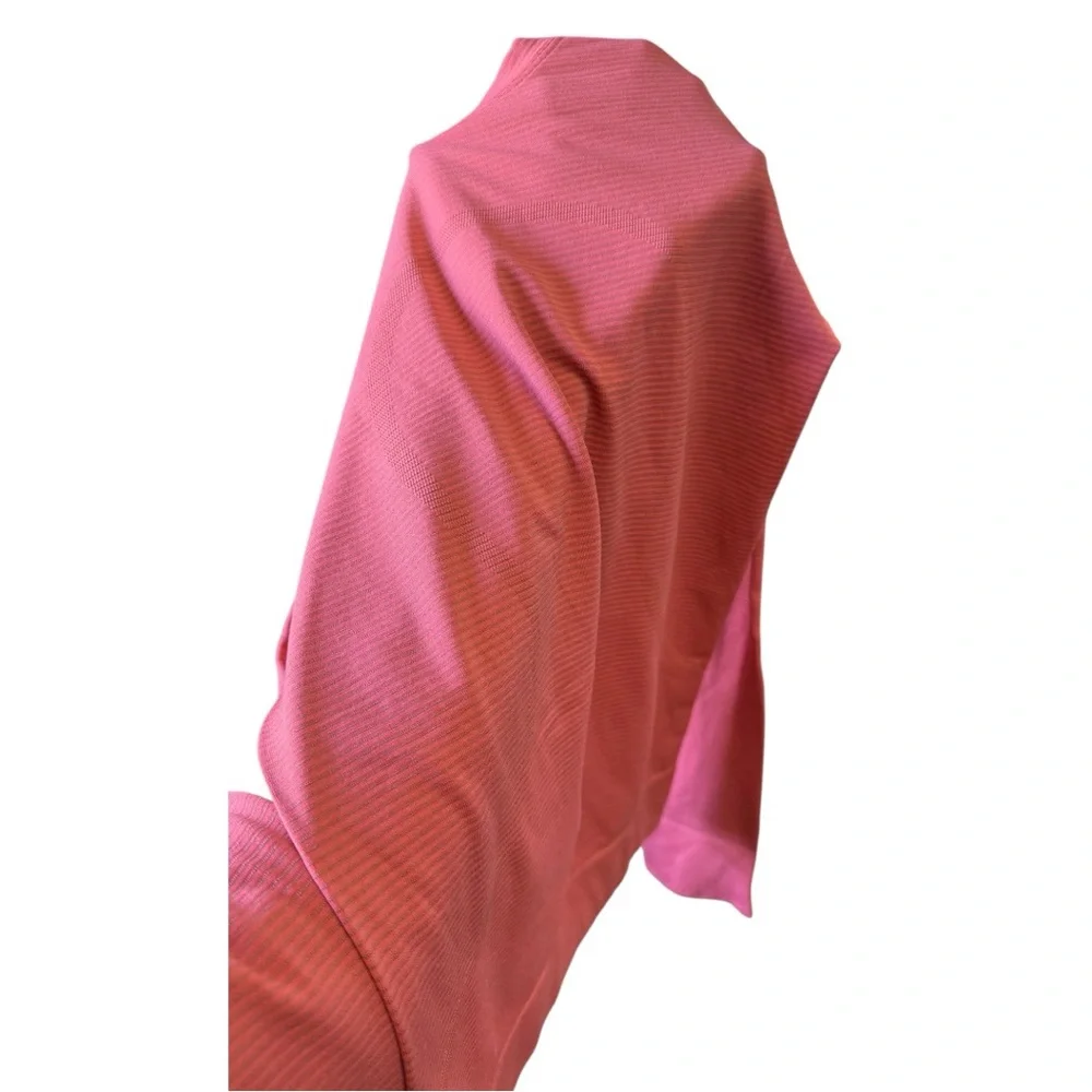 Lululemon Swiftly Relaxed Long Sleeve Tempo Stripe Pale Raspberry /Brier Rose(4) - Picture 6 of 6